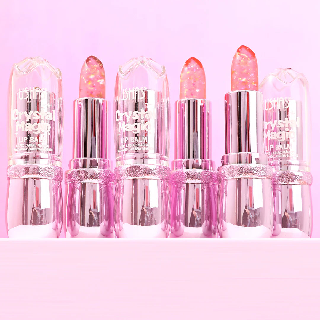 Lip Balm Cristal Mágico, Bálsamo Labial Mágico que Cambia de Color y que Activa con PH.