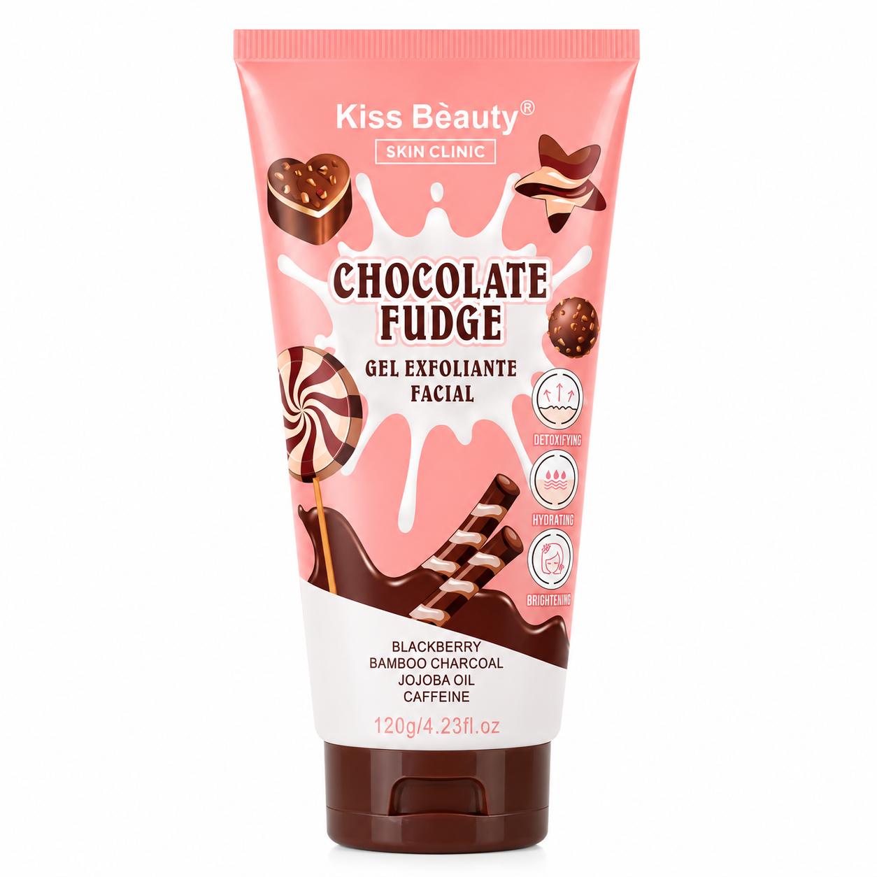 Gel de Ducha, Loción Corporal, Mascarilla Hidratante. 8 Sensaciones, Candy Fanta - Exfoliante Facial Chocolate Fudge