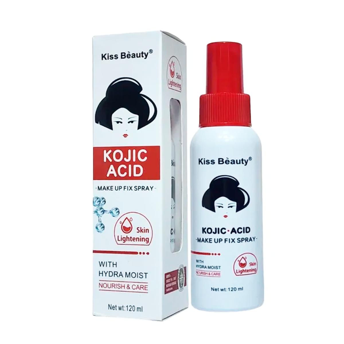 Skin Care Línea Coreana con Ácido Kójico (KOJIC ACID) , Función Despigmentante p - Spray Fijador de Maquillaje