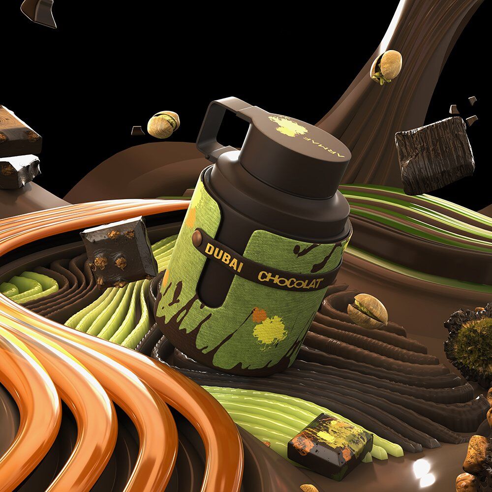 Odyssey Dubai Chocolat, Perfume Árabe Unisex Goloso e Irresistible de Larga Duración. Para Hombre y Mujer.