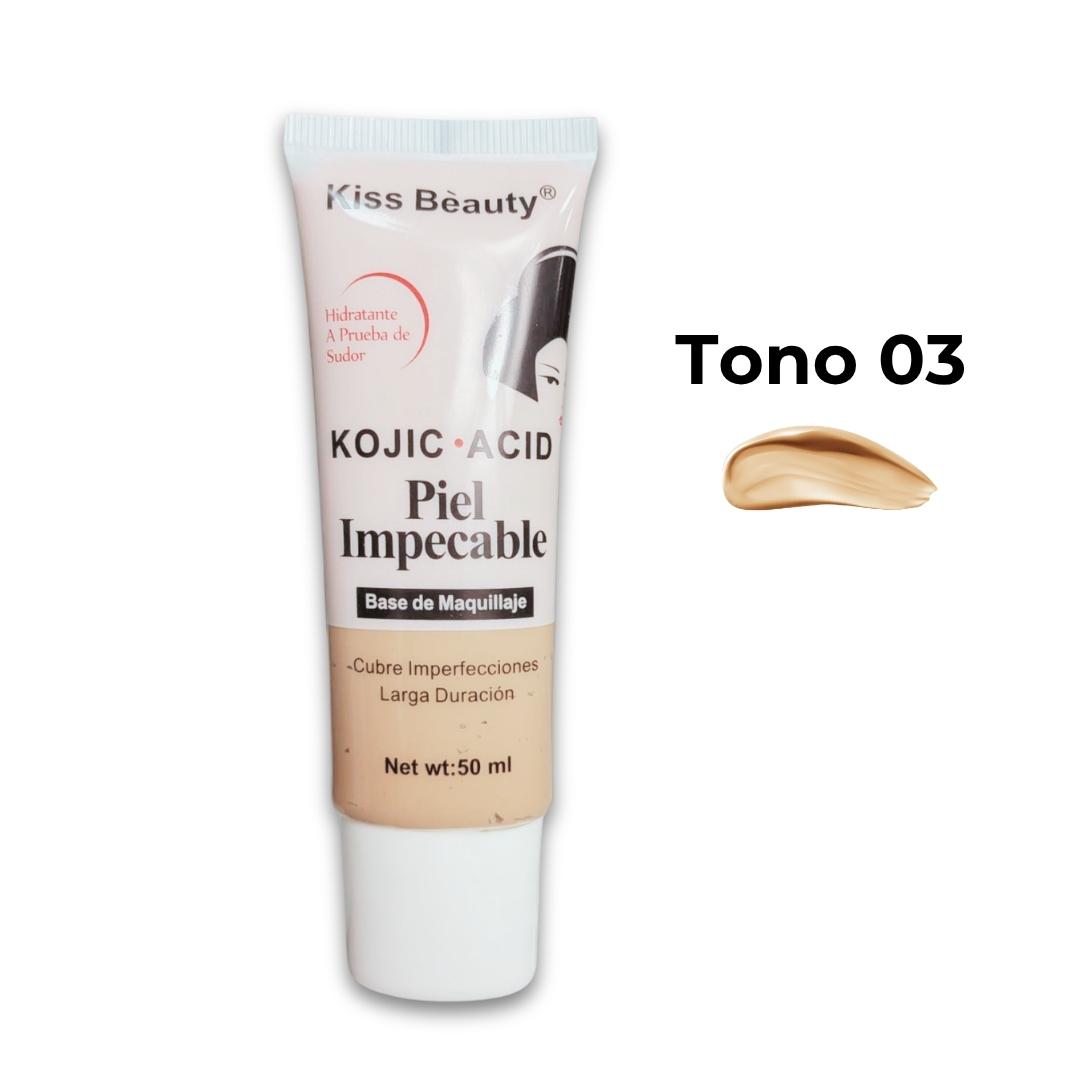 Skin Care Línea Coreana con Ácido Kójico (KOJIC ACID) , Función Despigmentante p - Fondo de Maquillaje #3