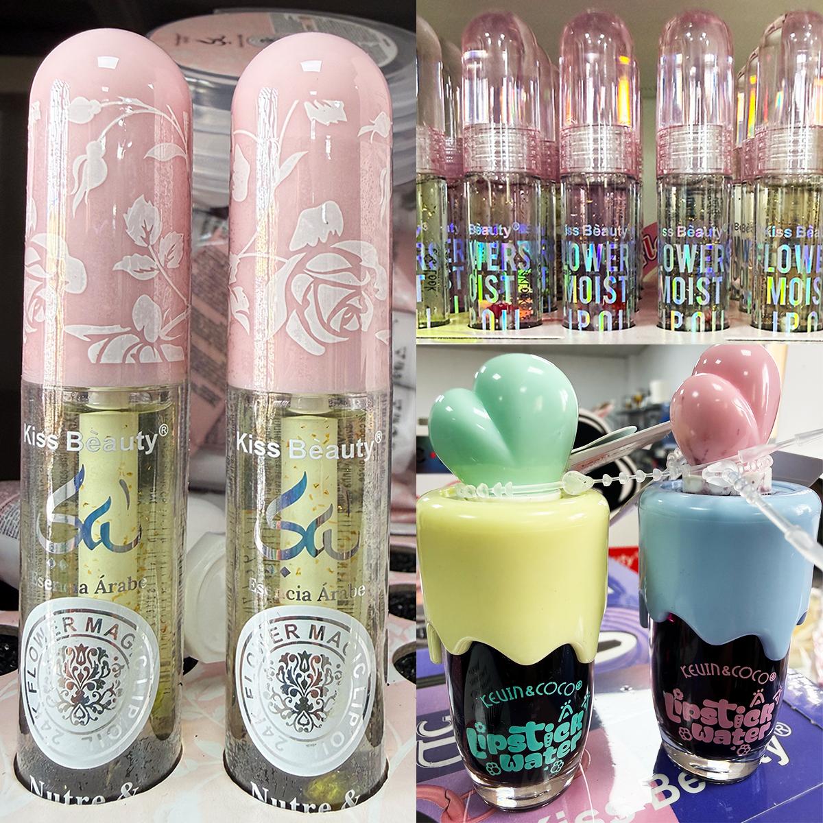 Lote de Labiales,. Bálsamos, Lip Gloss, Lip Oil, Lip Tint, Pintalabios, Mate, Brillo, Divertidos, Cutes, Satinados. Labi