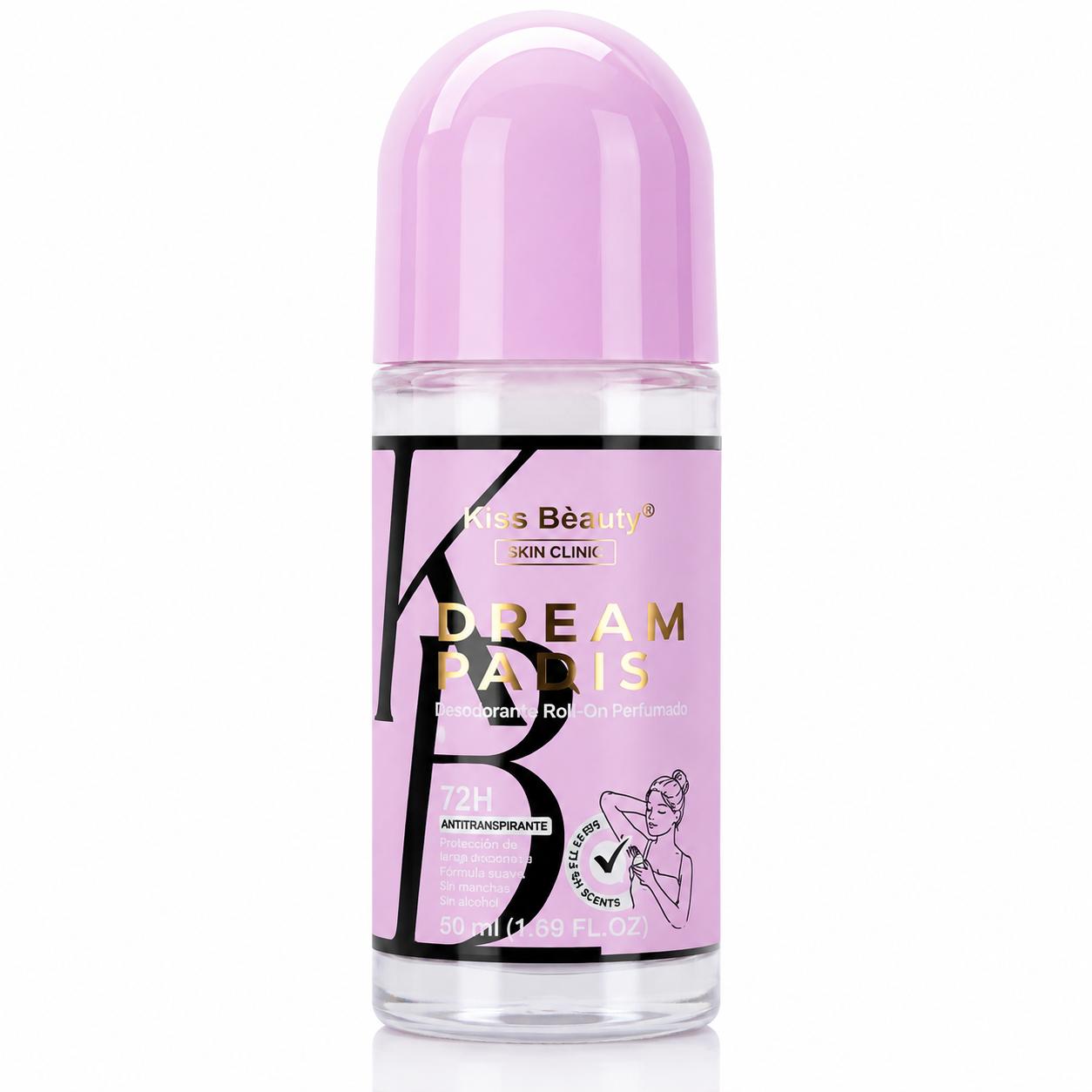 Desodorante Roll-On Perfumado 72H para Mujer. Inspirado en Perfumes de Moda.