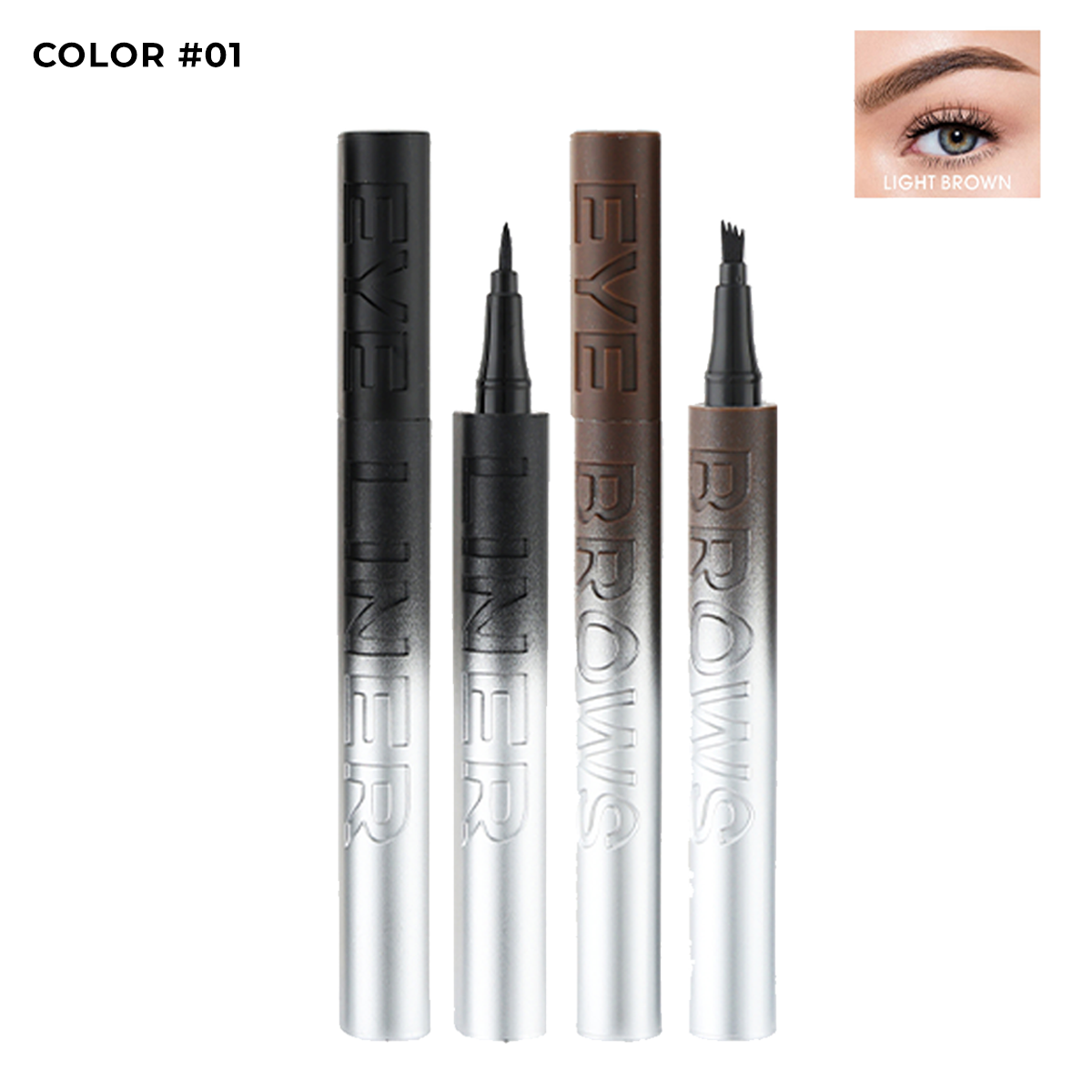 Eyeliner&Eyebrows 2 in 1