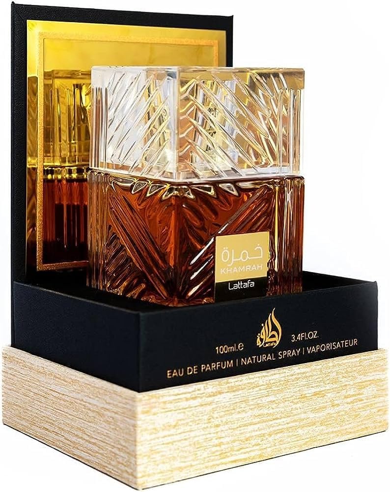 Khamrah Eau de Parfum. Perfume Árabe Unisex Hombre y Mujer Larga Duración. 100 ML
