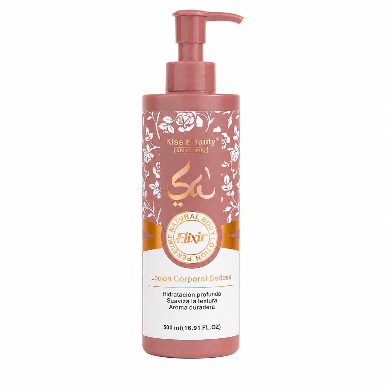 Colección Esencia Árabe Serie Elixir, Loción Corporal, Gel de Ducha, Desodorante - Loción Corporal