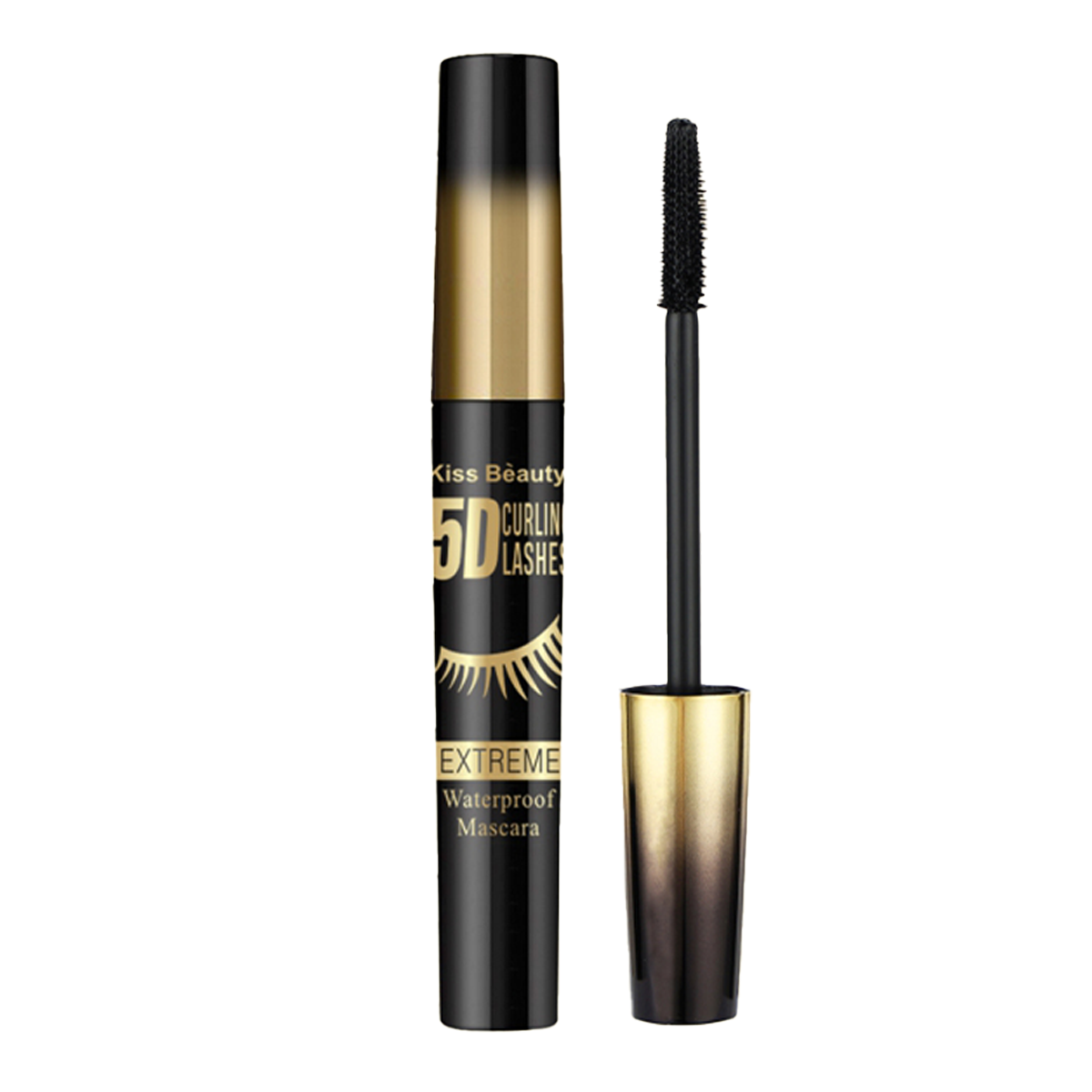 5D Máscara de Pestaña Impermeable Larga Duración Máxima Curvatura