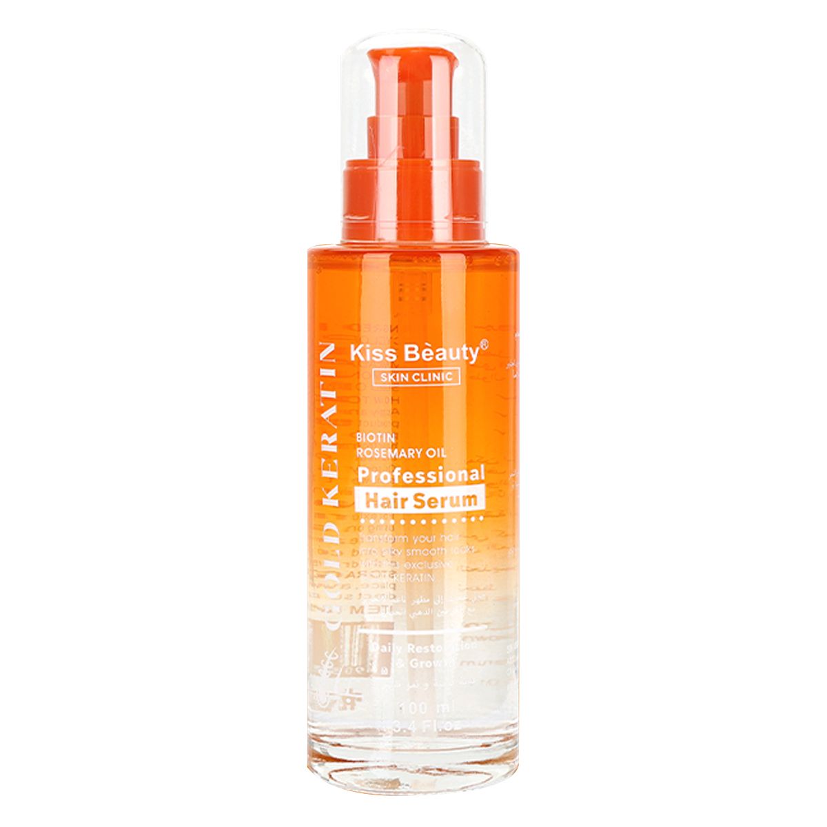 Professional Hair Serum 100 ml – Sérum Capilar Hidratante y Reparador – Keratina, Colágeno y Aceites Naturales – Para Cabello Seco y Dañado