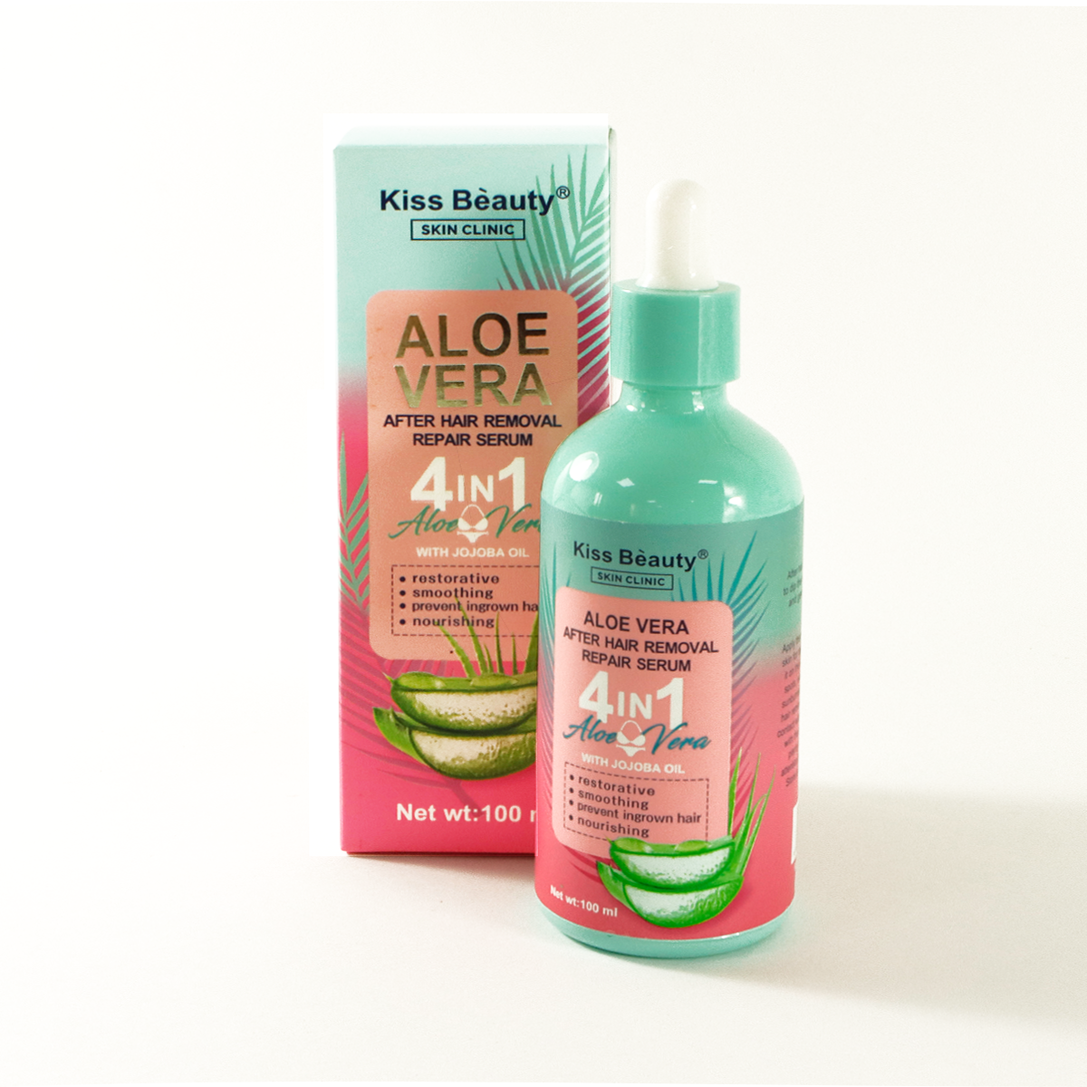 Serum Reparador Post-Depilación con Aloe Vera y Aceite de Jojoba .