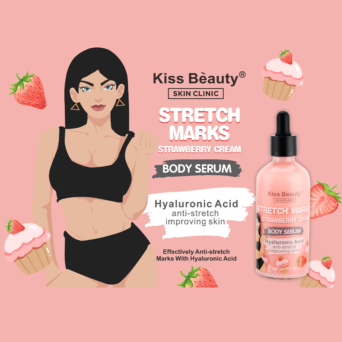 Sérum Corporal Vitamina C, Retinol o Ácido Hialurónico