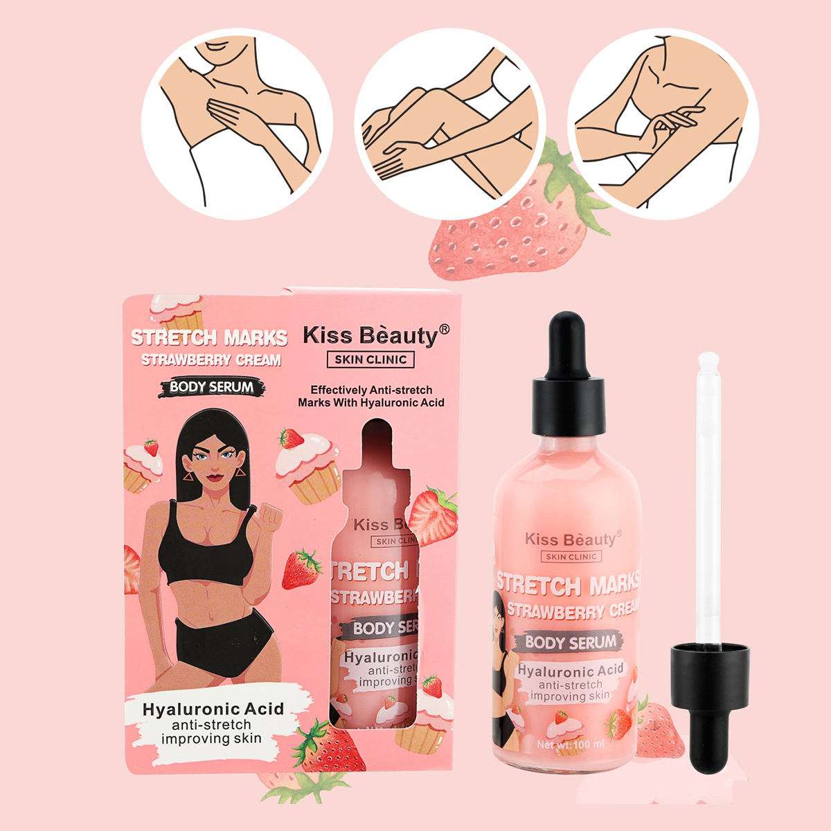 Sérum Corporal Vitamina C, Retinol o Ácido Hialurónico