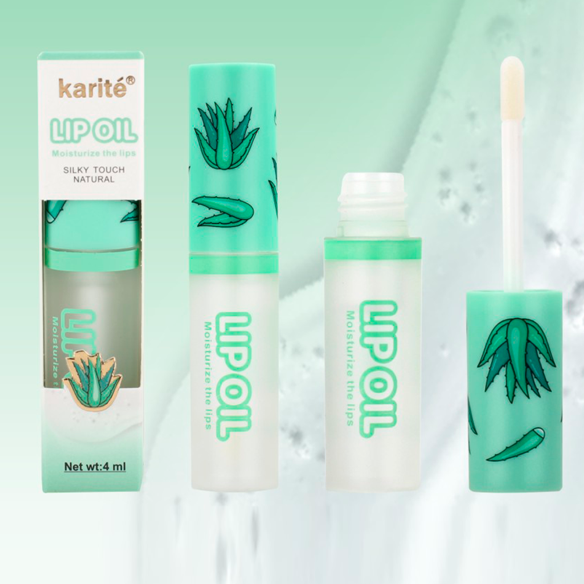 Aceite Labial Lip Oil con Agradables Olores Melocotón/ Sandía/ Aloe Vera