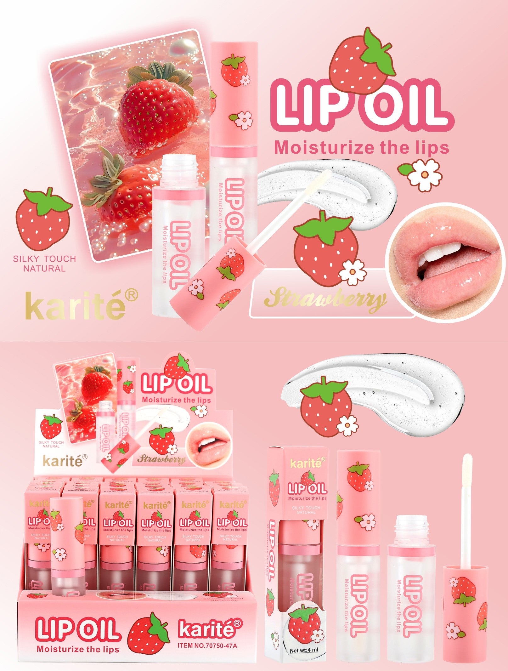 Lip Oil Aceite Labial Hidratante Tacto Sedoso