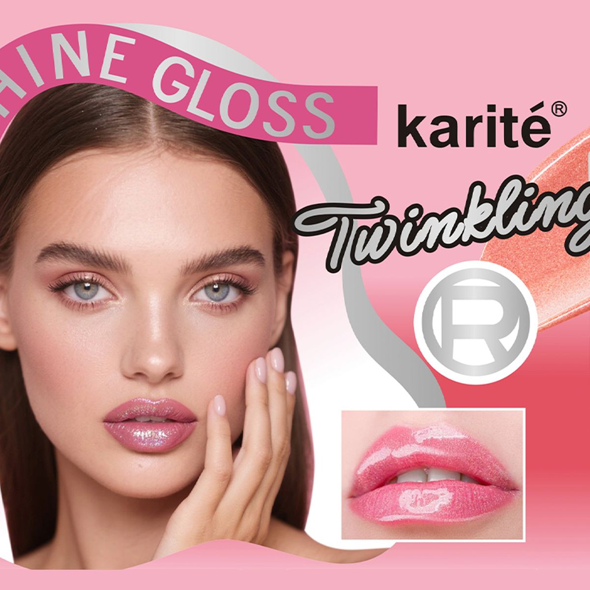 Shine Twinkling Lip Gloss. Brillo Labial Voluminizador
