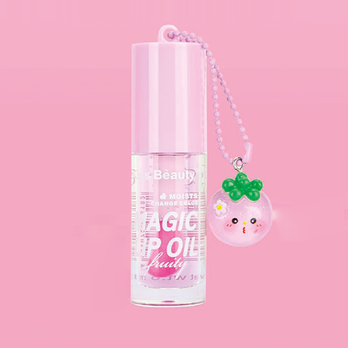 Lip Oil Mágico Afrutado con Colgante