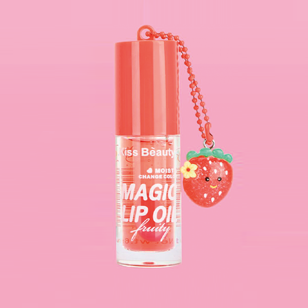 Lip Oil Mágico Afrutado con Colgante