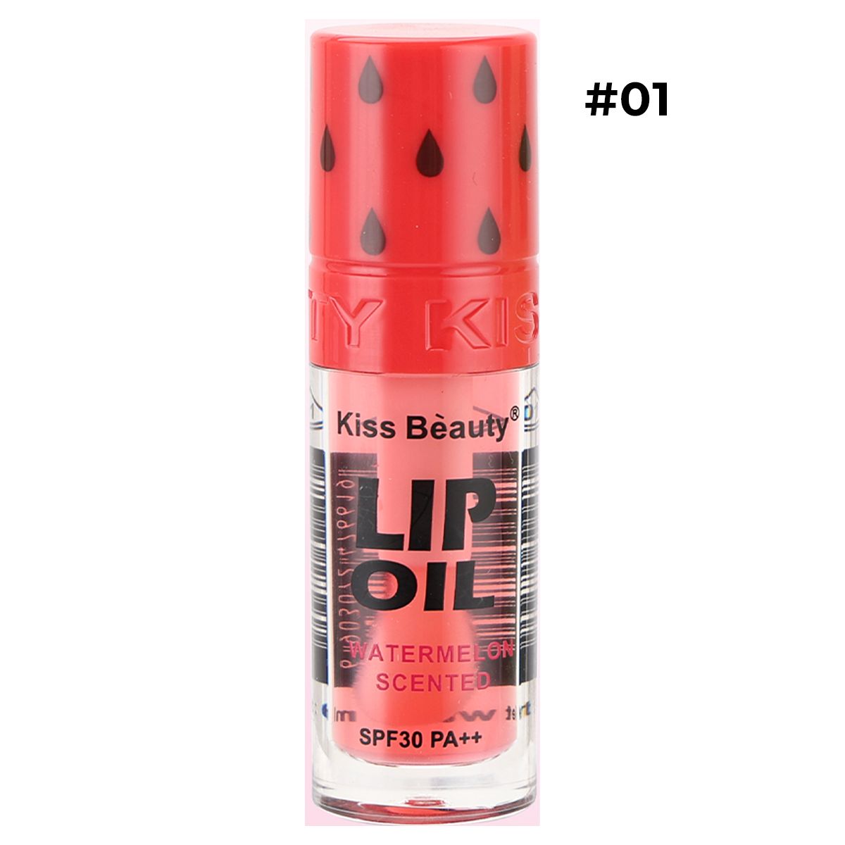 Aceite Labial Hidratante Aroma Sandía – Brillo Intenso, Efecto Volumen, SPF 30 PA++, 6 ml