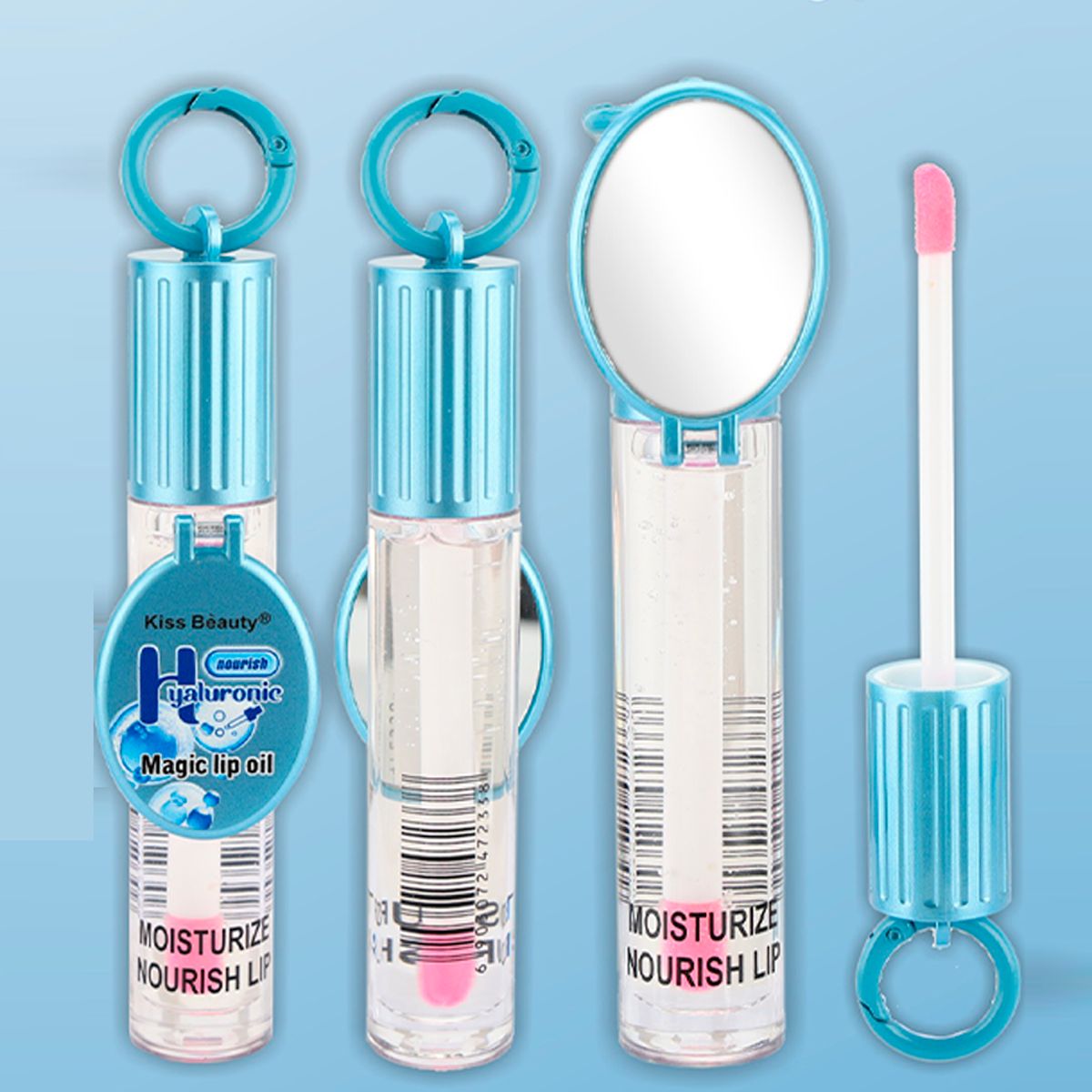 Aceite Labial, Lip Oil Hidratante Nutritivo con Vitamina E, Colágeno o Ácido Hialurónico.