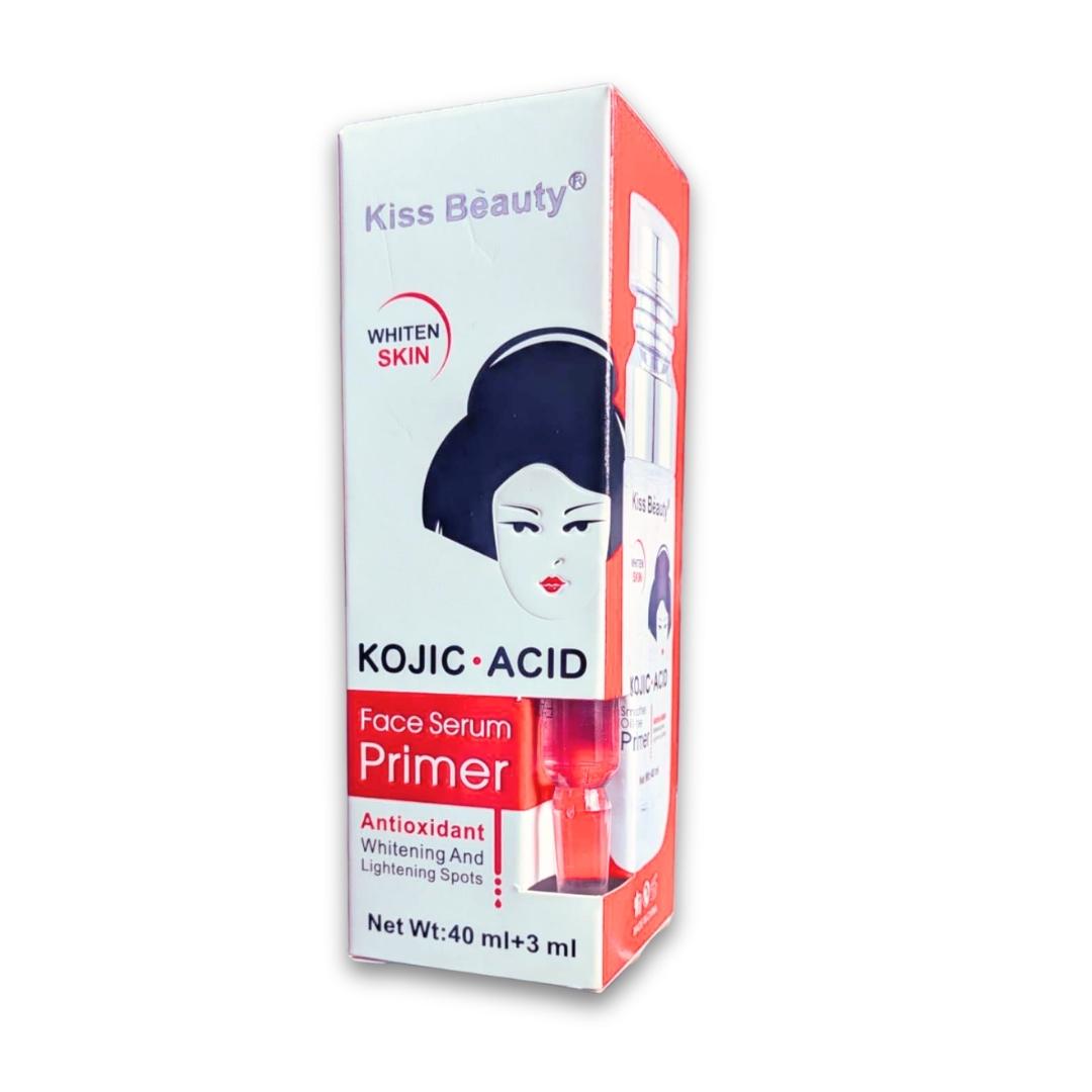 Skin Care Línea Coreana con Ácido Kójico (KOJIC ACID) , Función Despigmentante p - Primer con Sérum Ampolla