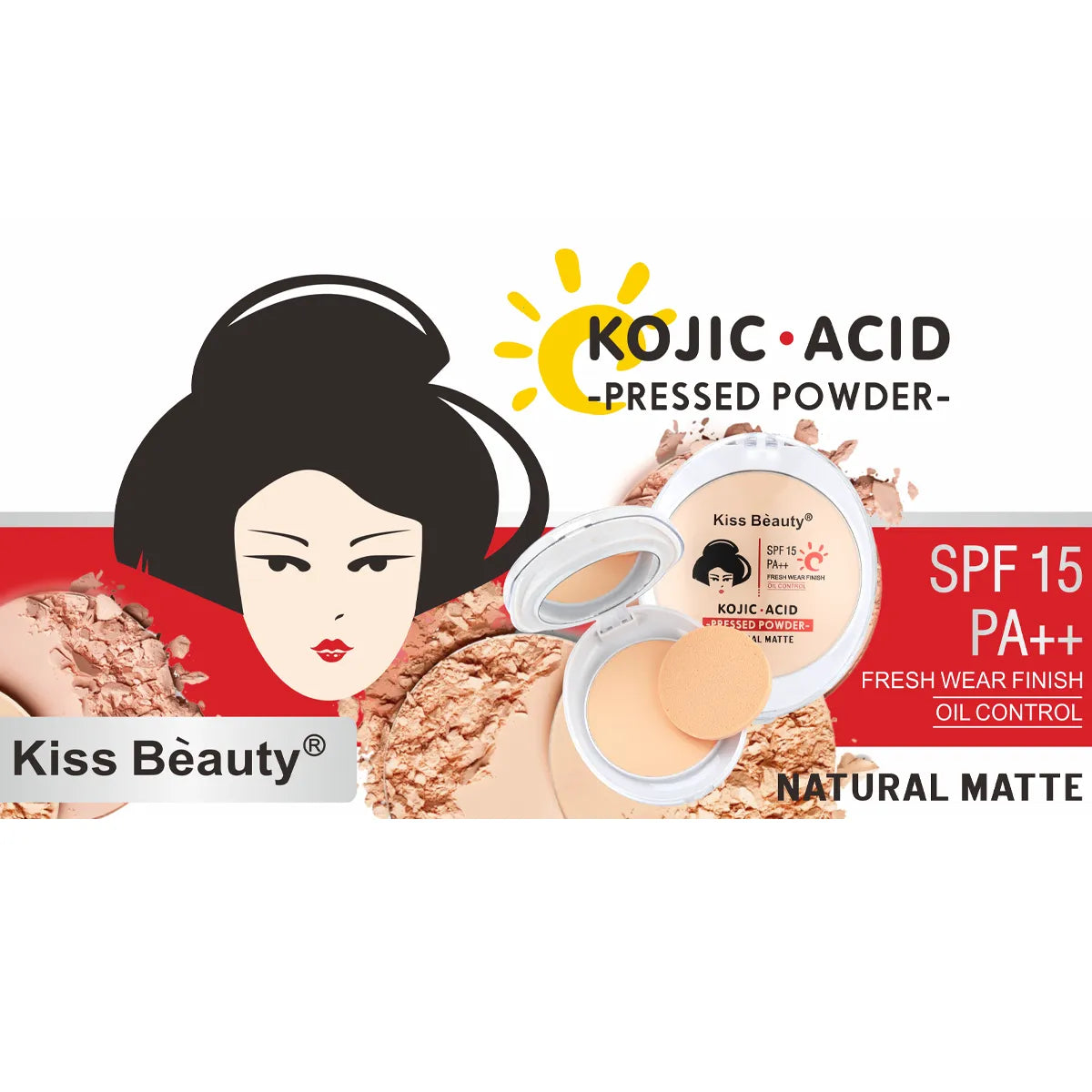 Polvo Compacto Kojic Acid