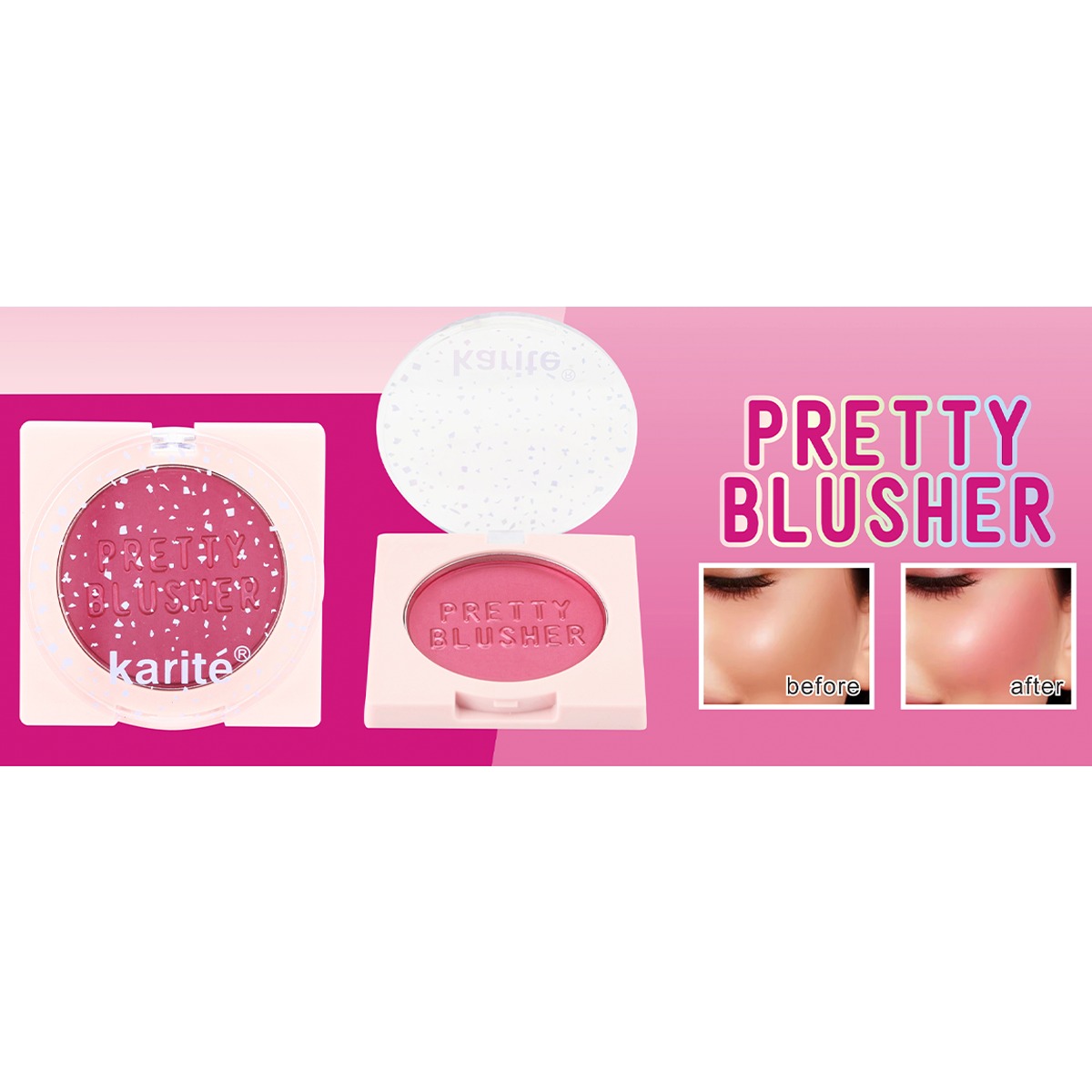 Colorete Mágico Pretty Blusher Alta Cobertura