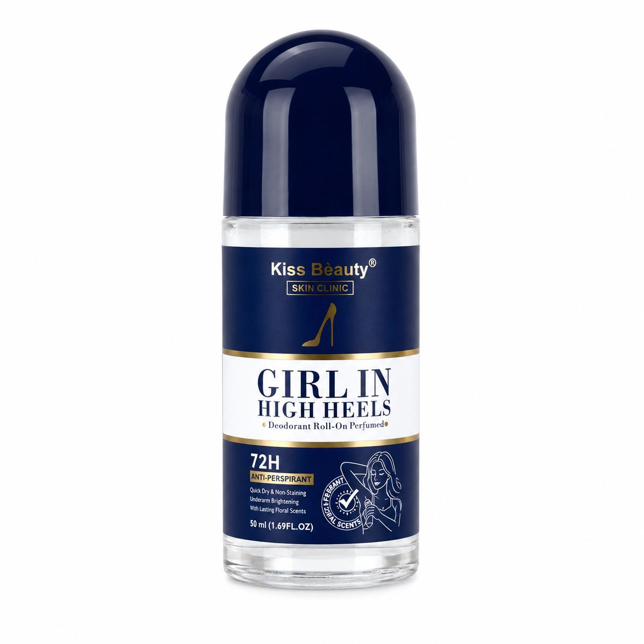 Desodorante Roll-On Perfumado 72H para Mujer. Inspirado en Perfumes de Moda.