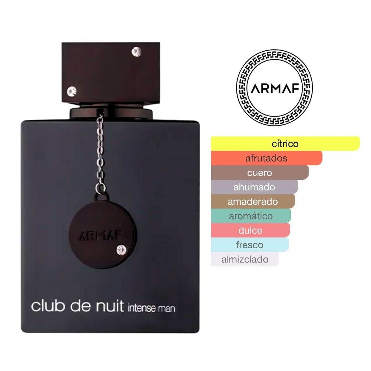 Club De Nuit Intense Eau de Toilette para Hombre Perfumes Árabes para Hombres. ARMAF. 105 ML