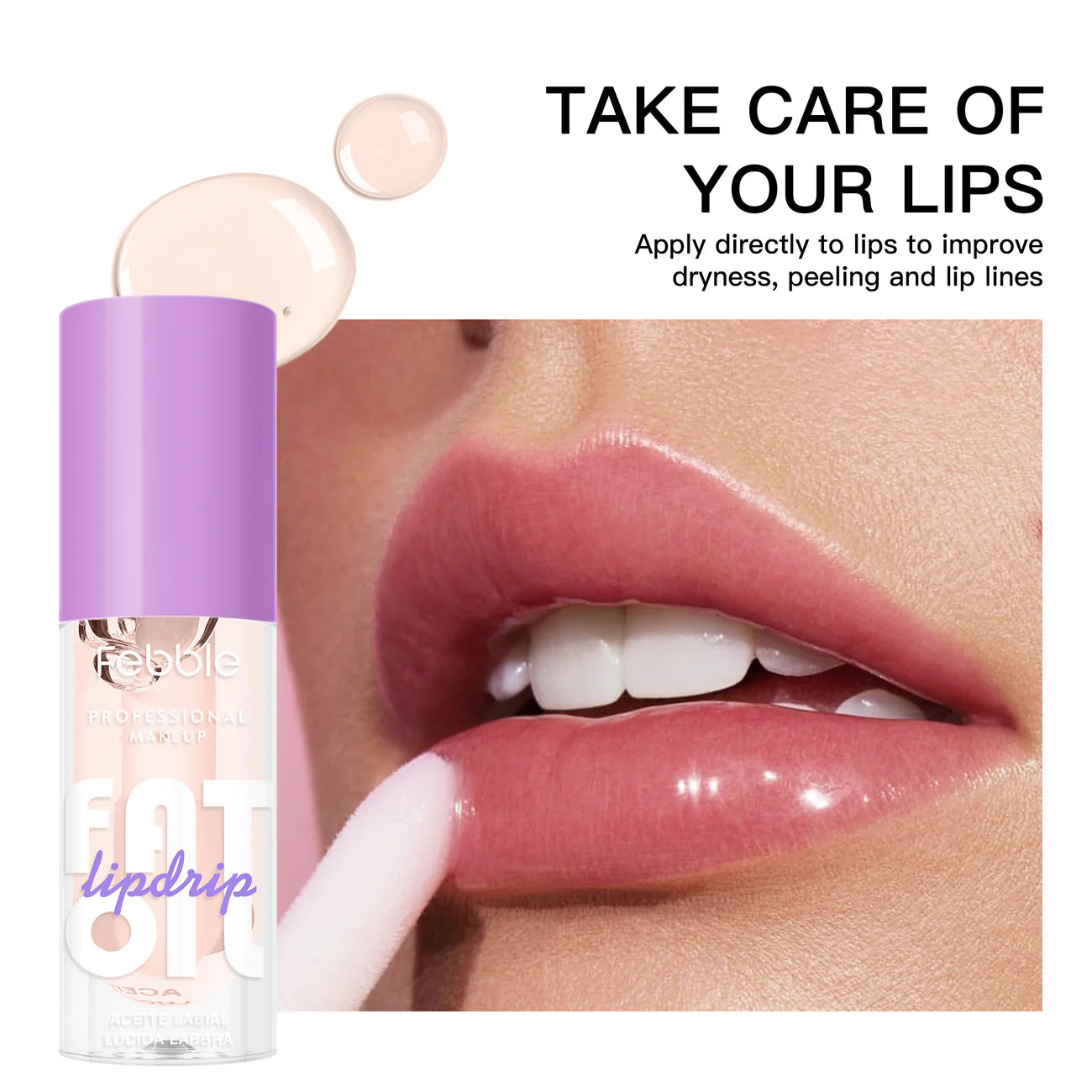Brillo Labial Volumizador Fat Lip Oil