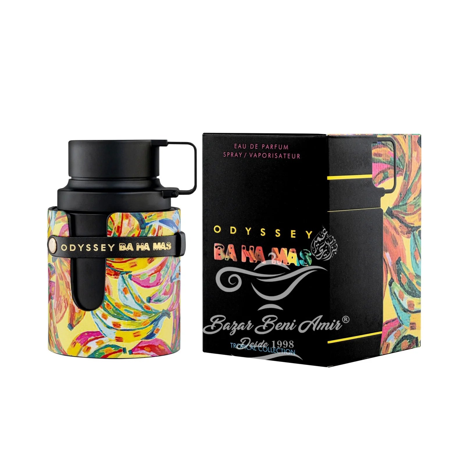 Eau de Parfum Odyssey BaHaMas 100 ml,  Pefume Árabe de Larga Duración.