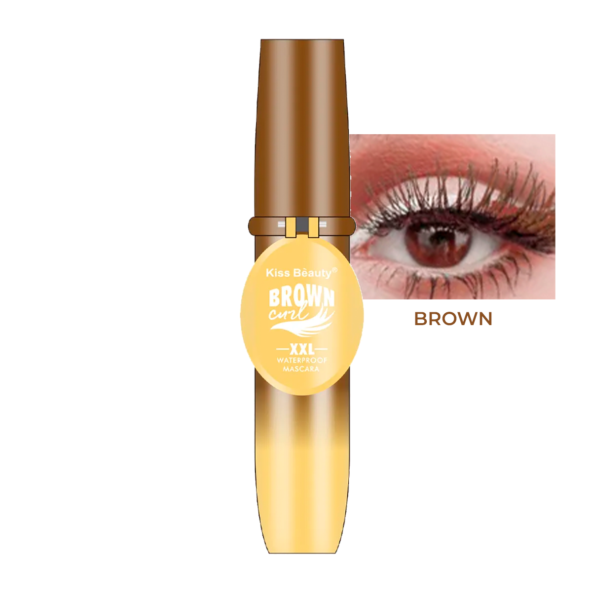 Máscara de Pestaña Impermeable Curvatura XXL