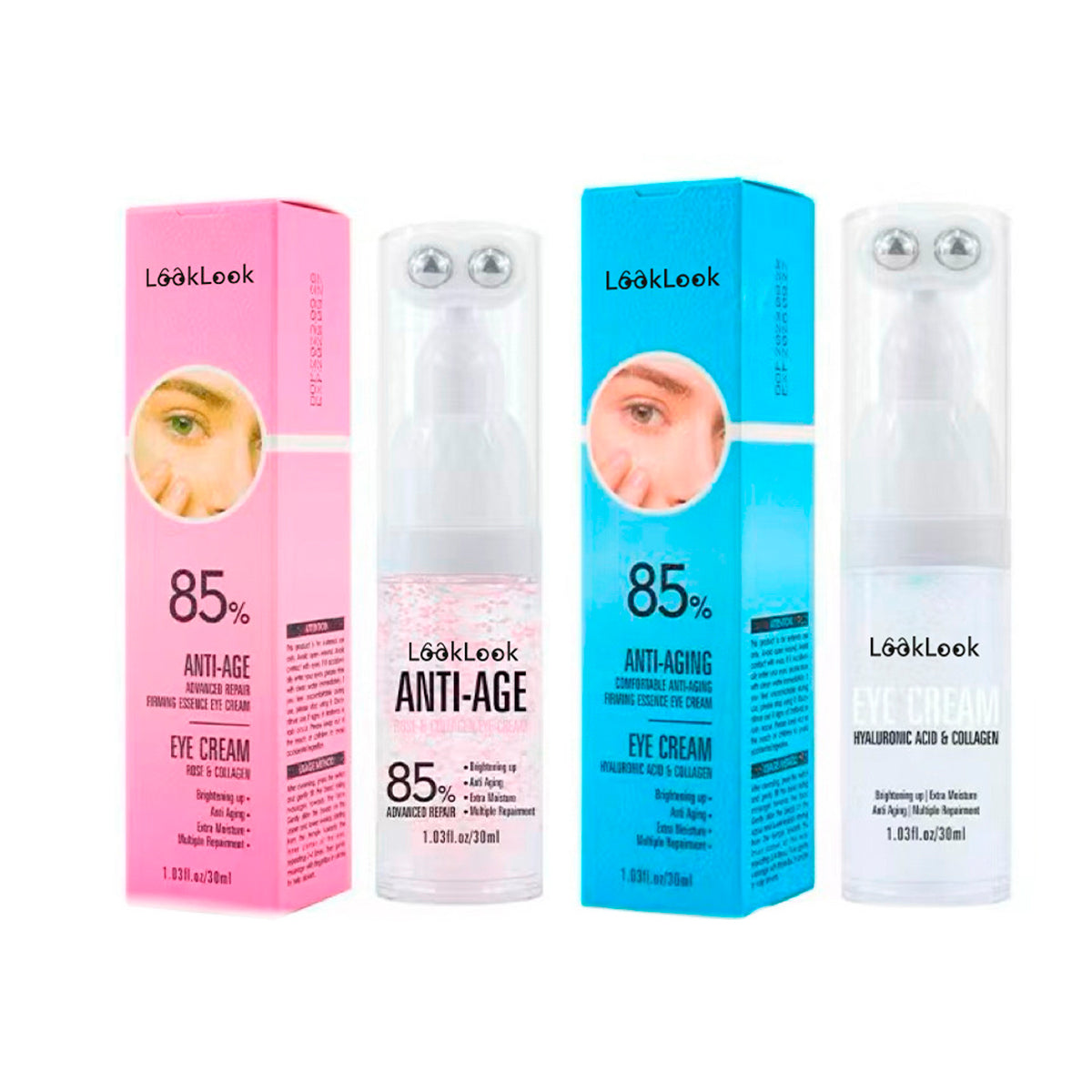 Serum Facial Anti-Edad con Ácido Hialurónico y Colágeno
