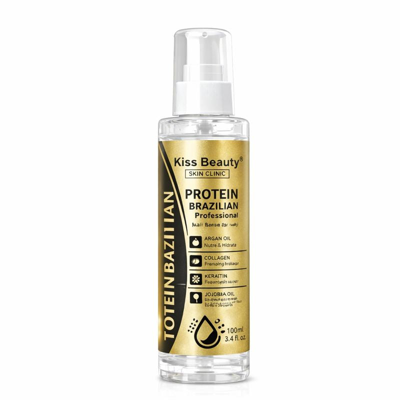 Professional Hair Serum 100 ml – Sérum Capilar Hidratante y Reparador – Keratina, Colágeno y Aceites Naturales – Para Cabello Seco y Dañado