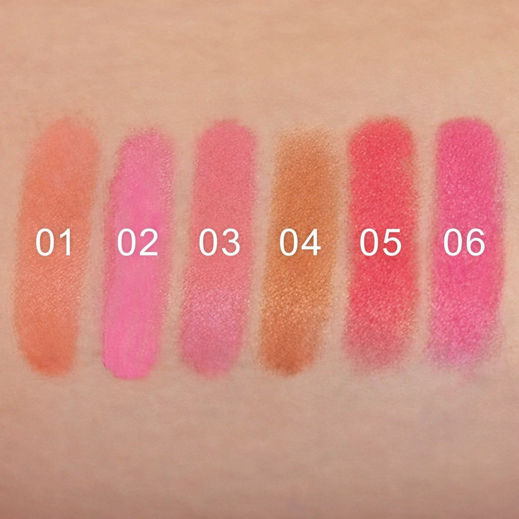 Colorete en Barra Hidratante – Cream Blush Stick de Larga Duración, Textura Cremosa y Acabado Natural (3 g)