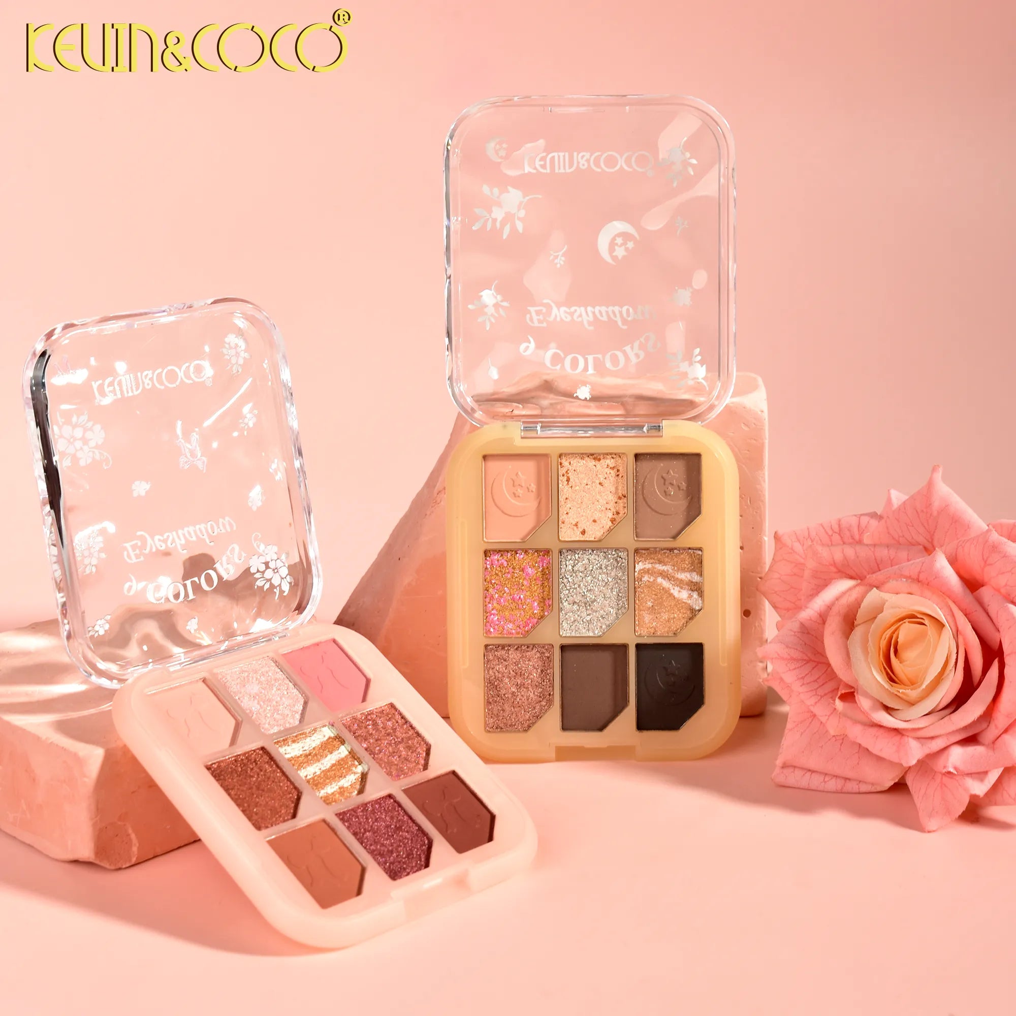 Paleta de Sombras de Ojos Gentle Bloom de 9 tonos