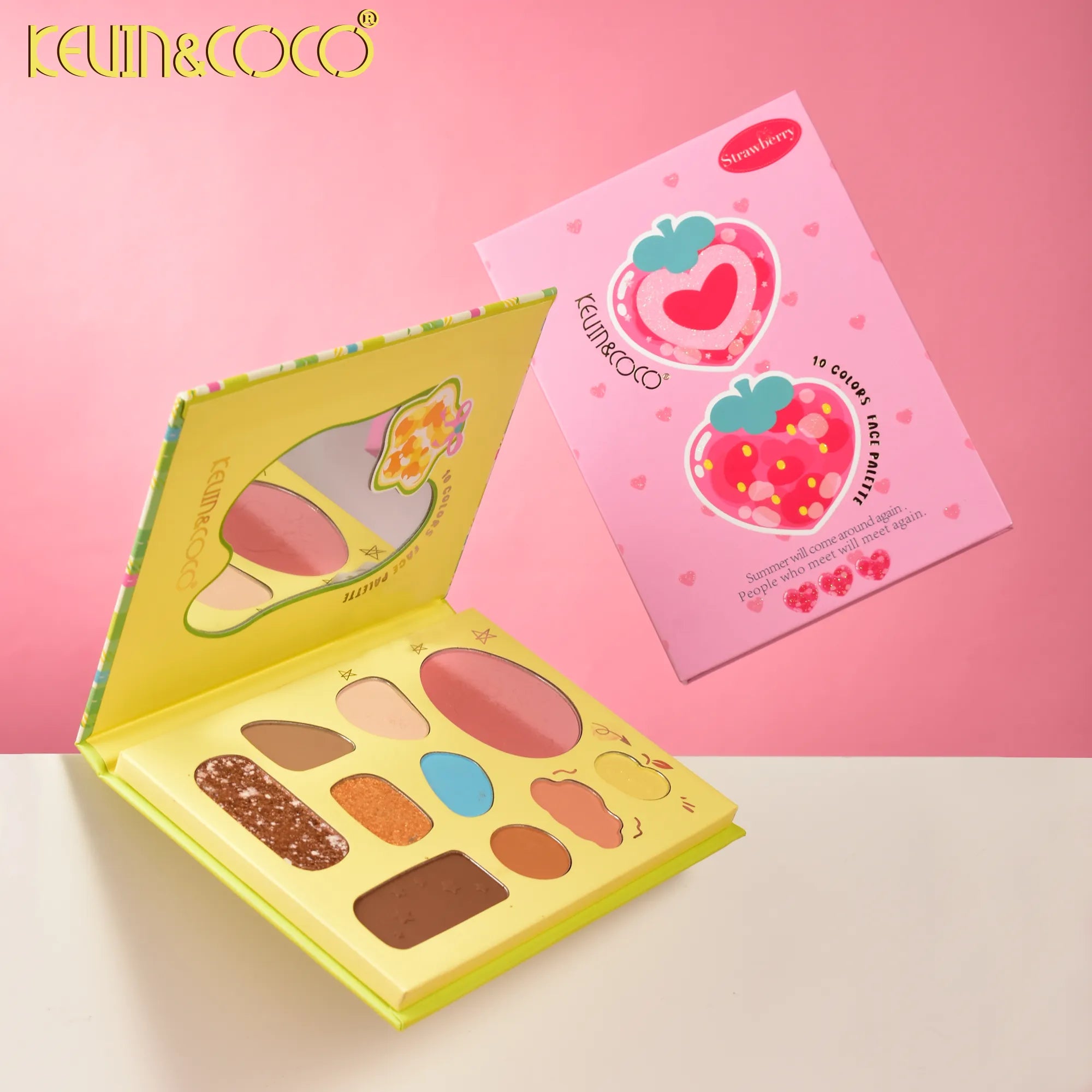 Paleta de 10 Colores Frescos de Lima y Limón