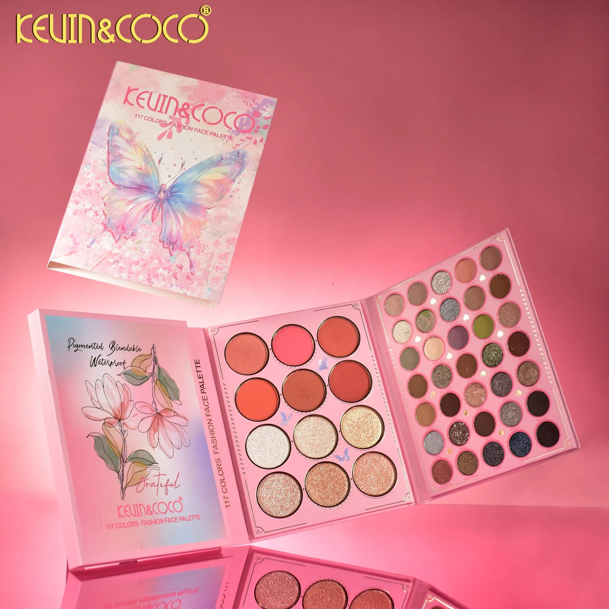 Paleta de Sombra de Ojos de 117 Tonos