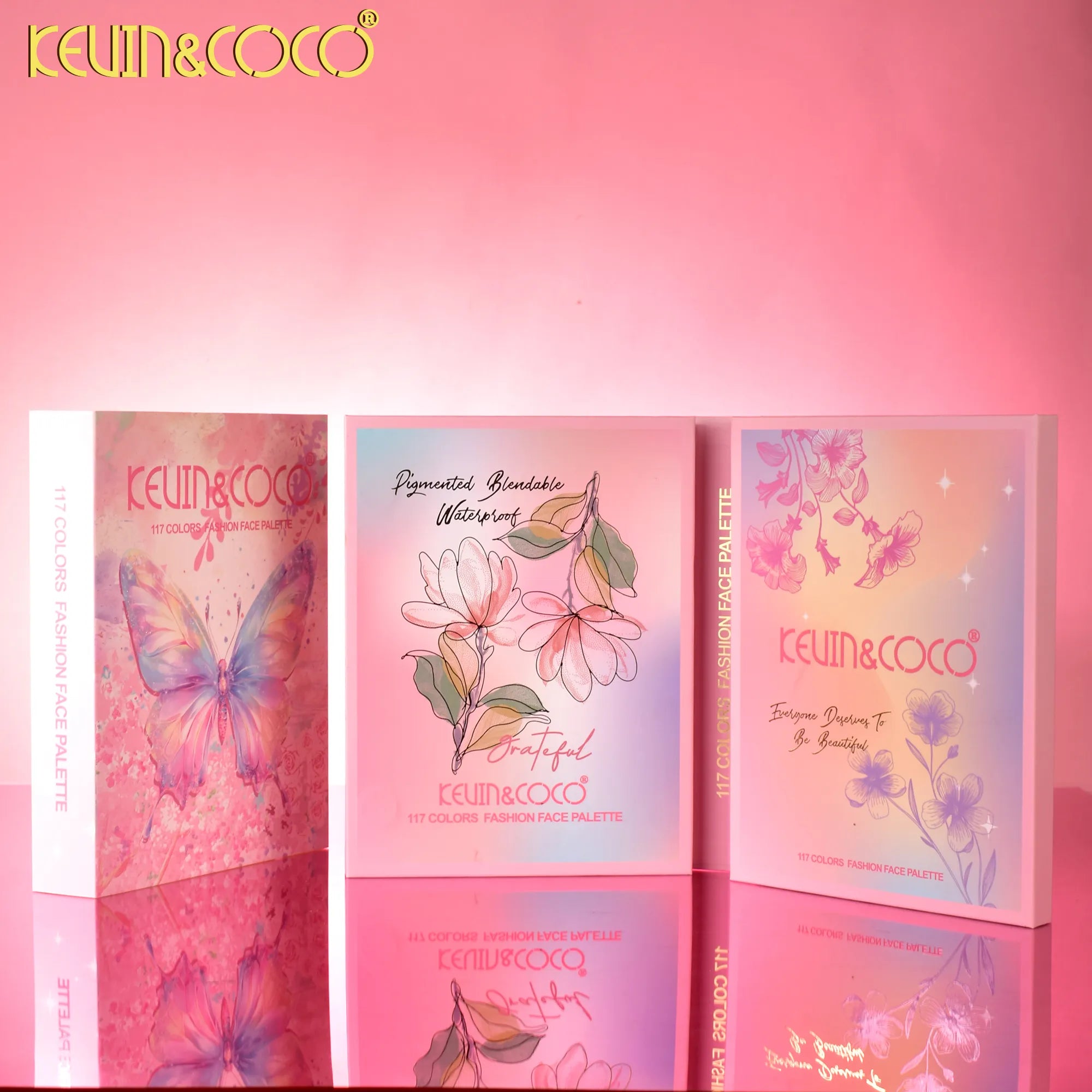 Paleta de Sombra de Ojos de 117 Tonos