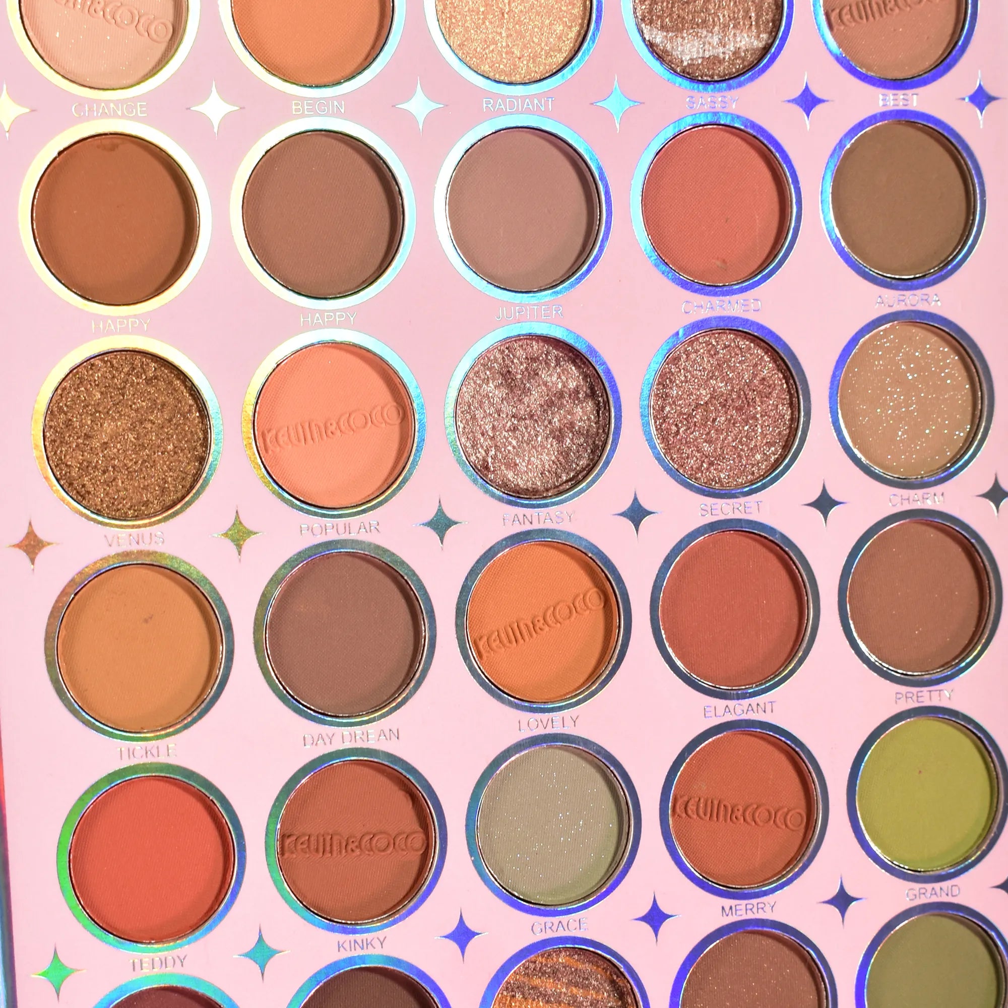 Paleta de Sombra de Ojos de 117 Tonos