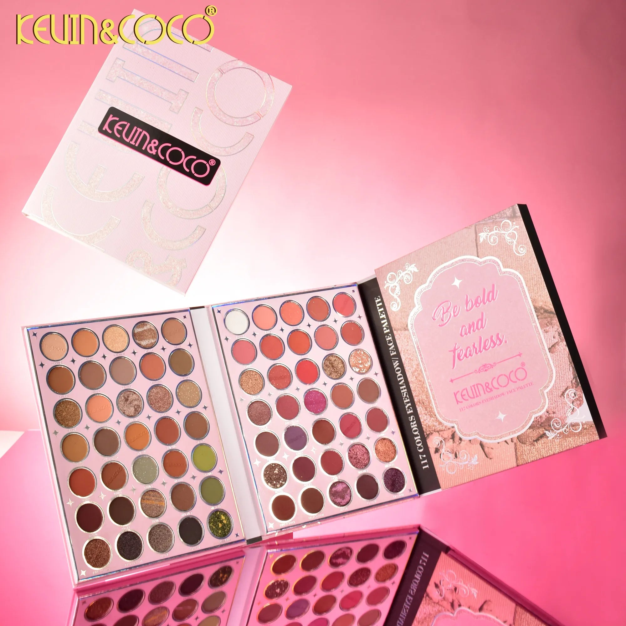 Paleta de Sombra de Ojos de 117 Tonos