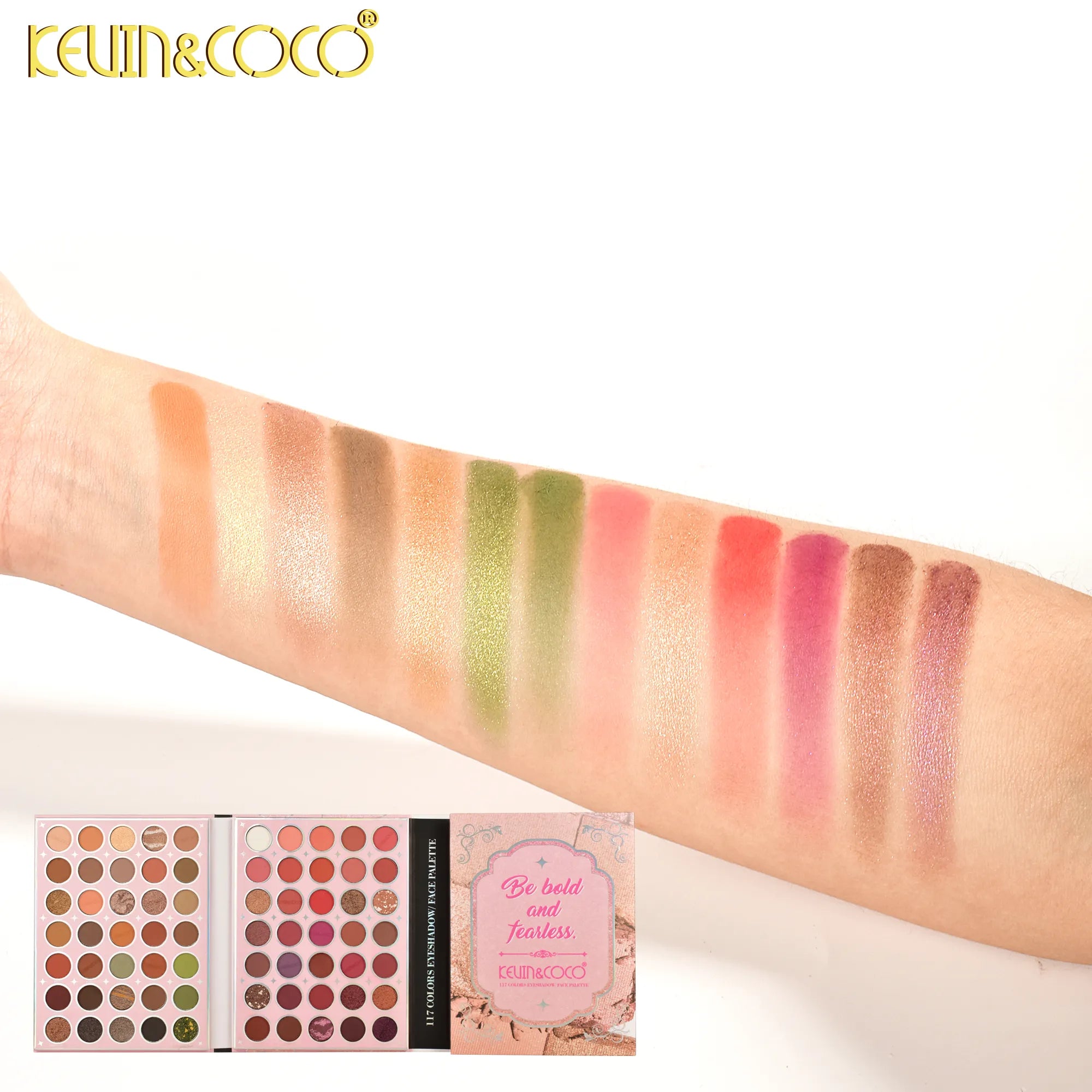 Paleta de Sombra de Ojos de 117 Tonos