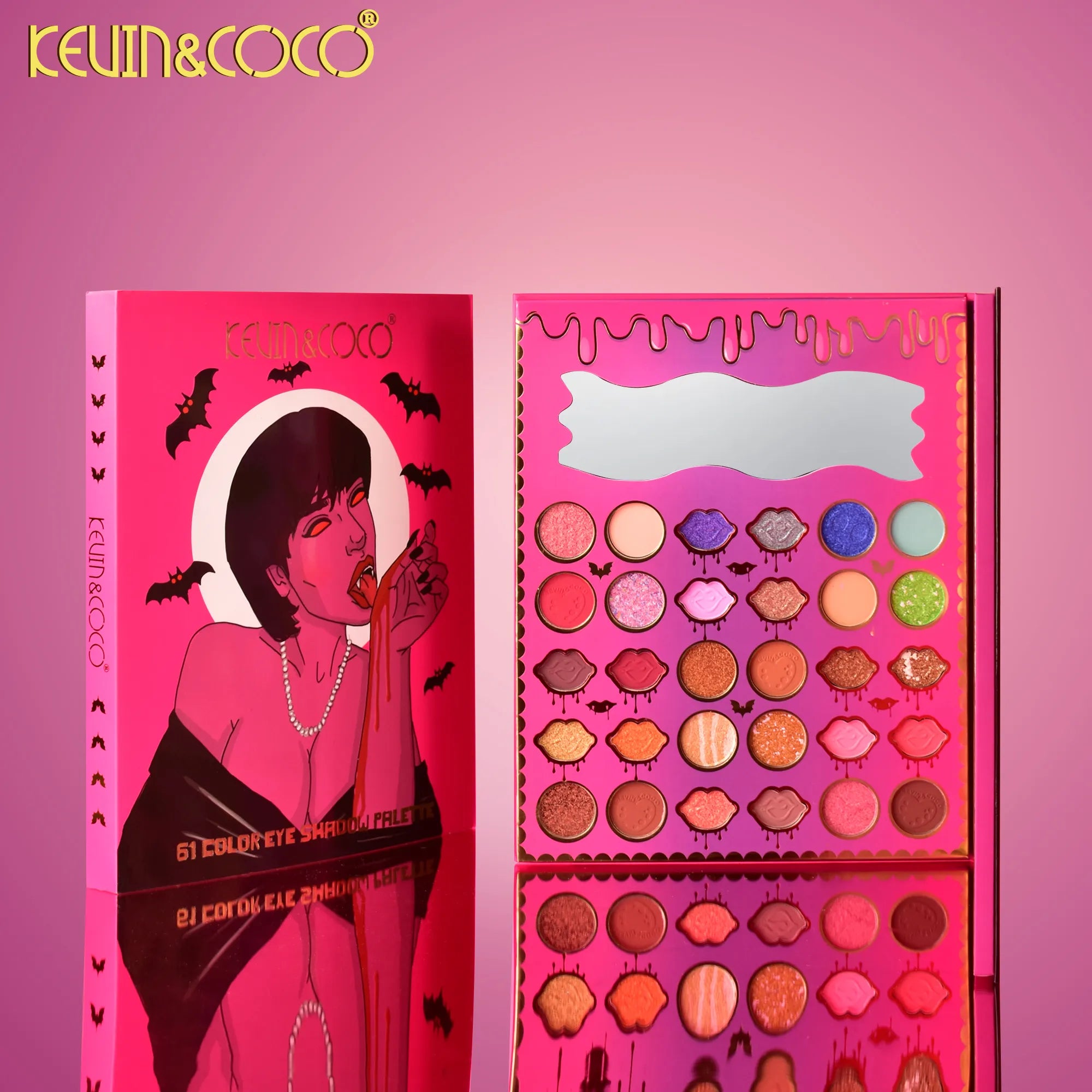 Paleta de Sombras de Ojos de 61 Colores de Vampire Girl
