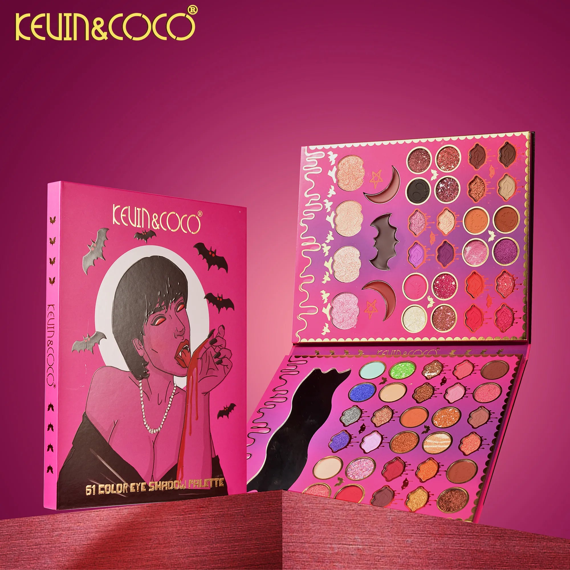 Paleta de Sombras de Ojos de 61 Colores de Vampire Girl