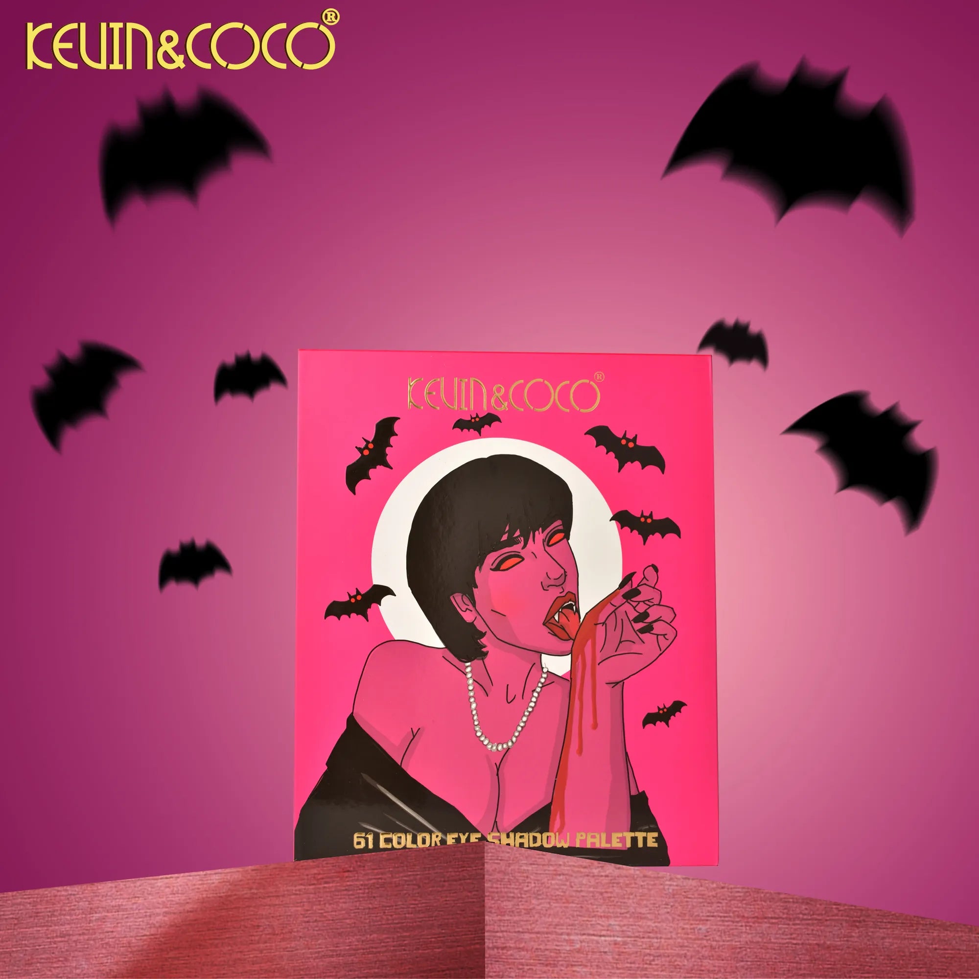 Paleta de Sombras de Ojos de 61 Colores de Vampire Girl