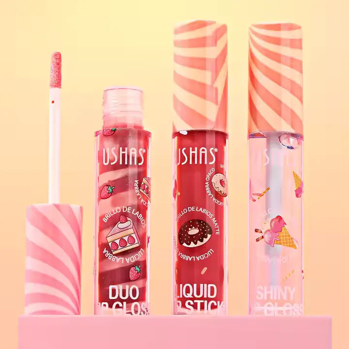 Duo Lip Gloss & Liquid Lip Stick & Lip Gloss