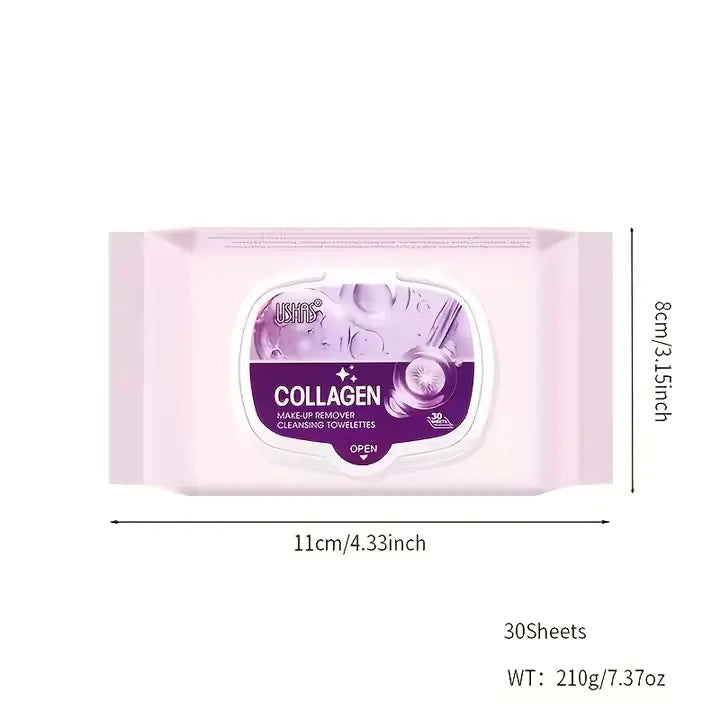 Toallitas Desmaquillantes 30 Unidades/ Caja  Rosa