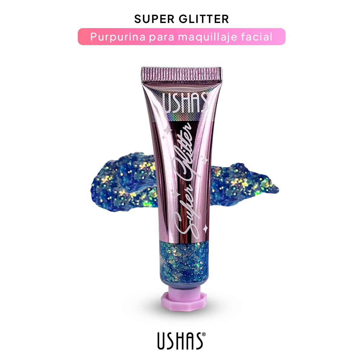 Super Glitter Eyeshadow Purpurinas para Ojos/Rostro