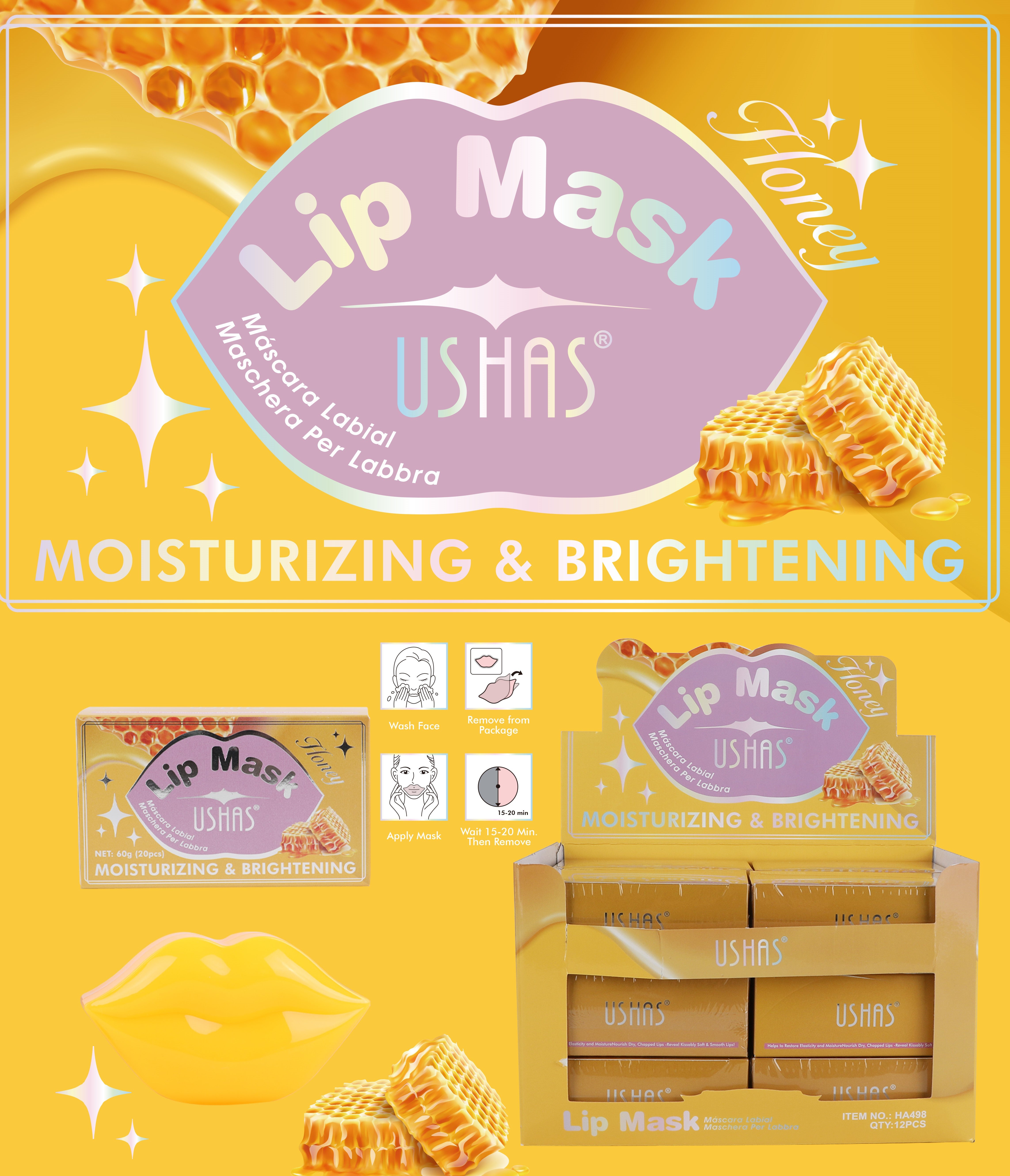 Mascarilla Labial Hidratante Reparador