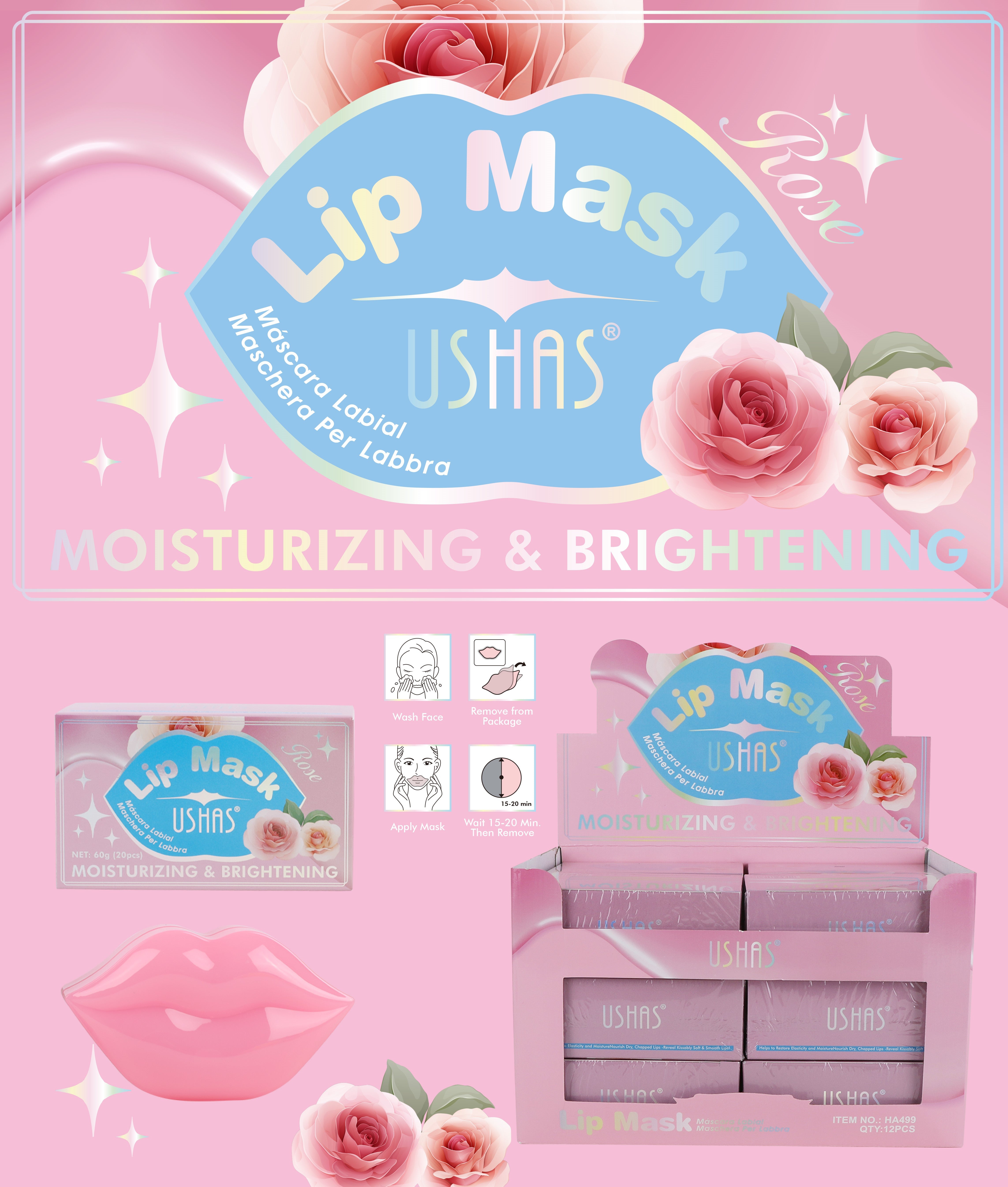 Mascarilla Labial Hidratante Reparador