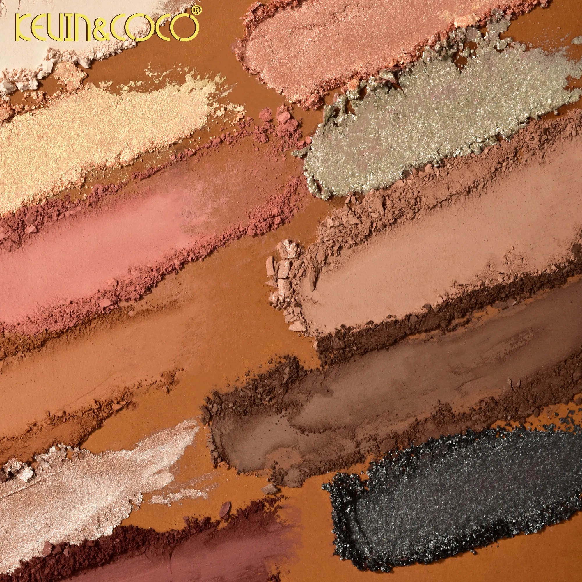 Paleta de Sombra de Ojos de 15 Tonos Colección Chocolate
