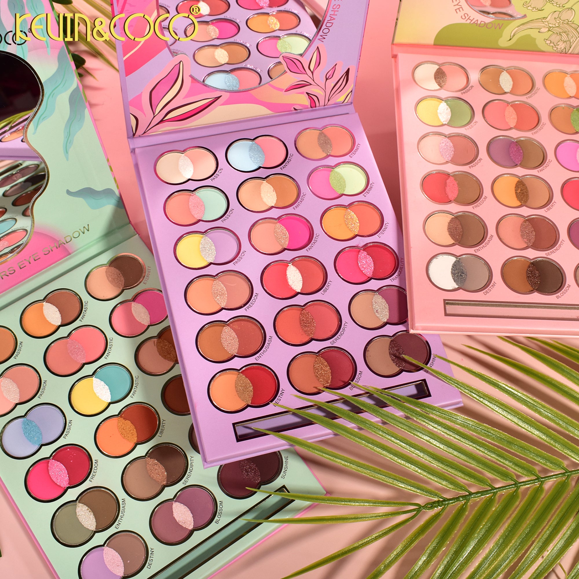 Paleta de Sombra de Ojos de 54 Colores